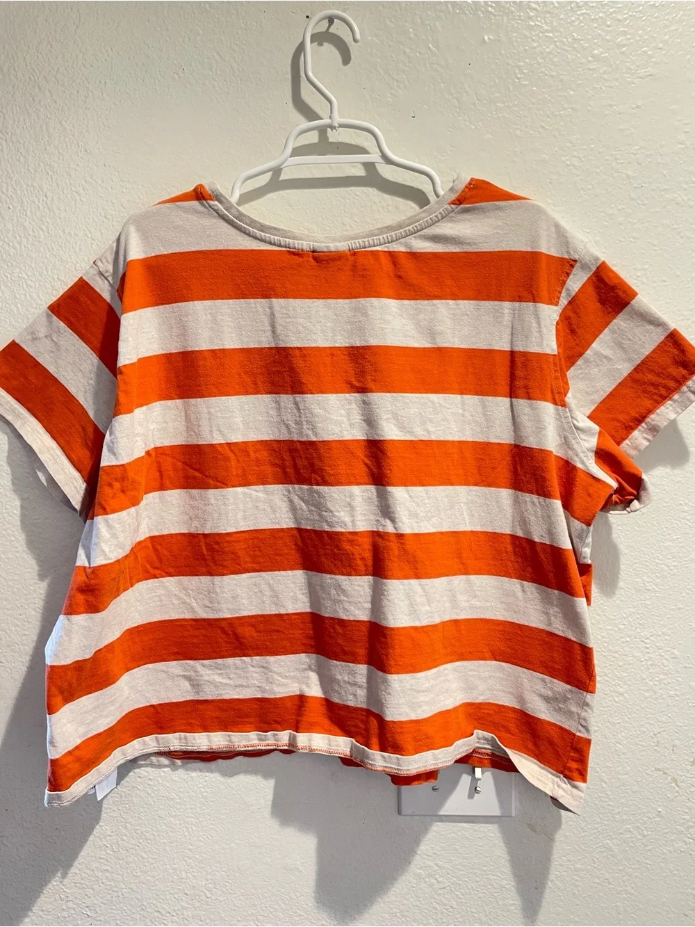 Disney100 Eras Mickey Mouse Hyperion Studio Orange Stripe Tee 3XL
